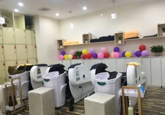 梁氏养发馆产品 门店图片