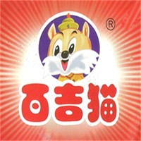百吉猫锅巴零食品牌logo