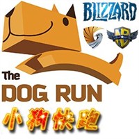 小狗快跑零食品牌logo