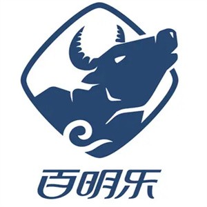 百明乐休闲食品品牌logo