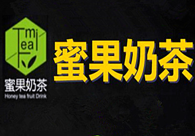 蜜果饮品品牌logo