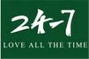 24-7奶茶品牌logo