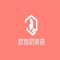 欧包奶茶品牌logo