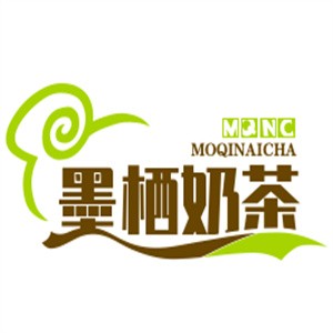 墨栖奶茶品牌logo