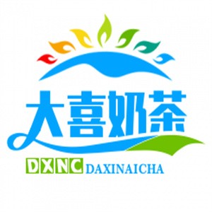 大喜奶茶品牌logo
