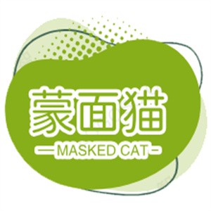 蒙面猫奶茶品牌logo