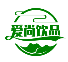 爱尚饮品品牌logo