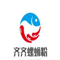 齐齐螺蛳粉品牌logo