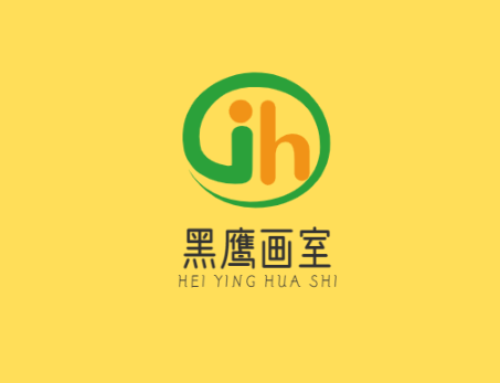 黑鹰画室品牌logo