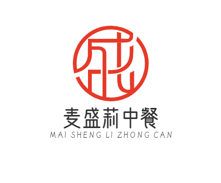 麦盛莉中餐品牌logo