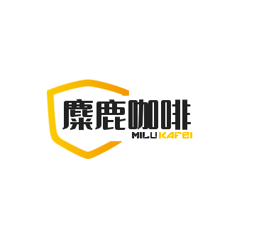 麋鹿咖啡品牌logo