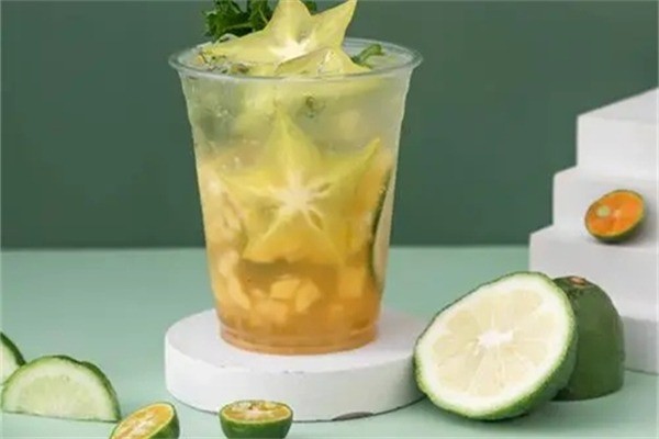 麟里奶茶产品 门店图片