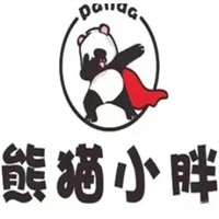 熊猫小胖自助串串品牌logo