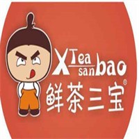 鲜茶三宝品牌logo