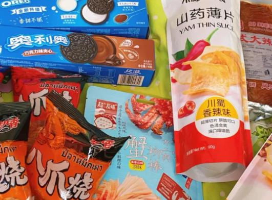一米六零食产品 门店图片