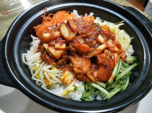 确食火香嫩五花肉拌饭产品 门店图片
