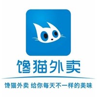 馋猫外卖品牌logo