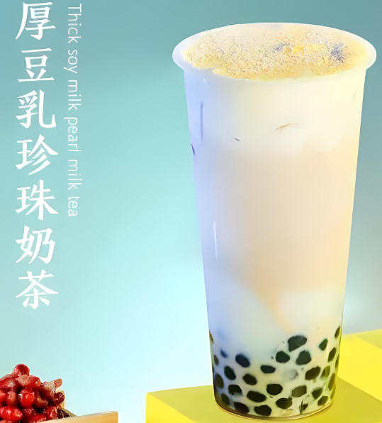 白色奶茶产品 门店图片