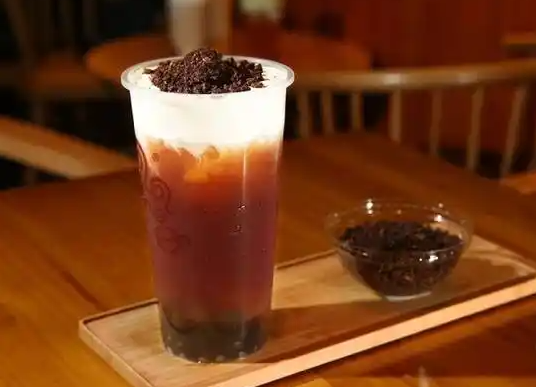 盖不同奶盖茶产品 门店图片