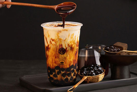 老虎黑糖奶茶产品 门店图片
