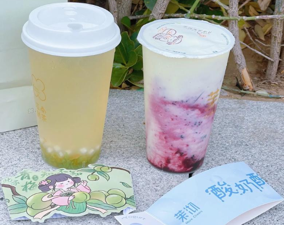 茉切奶茶产品 门店图片