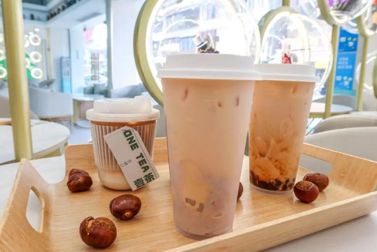 茶壹奶茶产品 门店图片