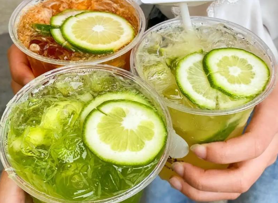 爆柠专注柠檬茶产品 门店图片