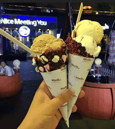 Melt in意大利手工冰淇淋店