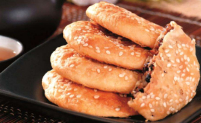 心放格格烧饼特色