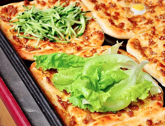 土掉渣烧饼
