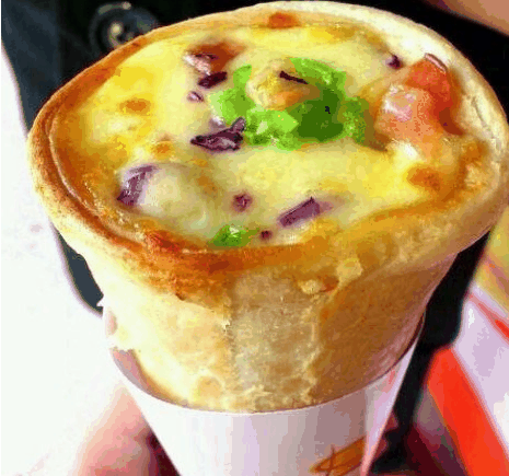 疯味派甜筒披萨