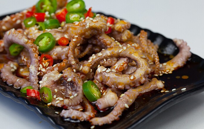 三Q鱿捞汁小海鲜