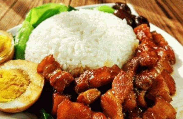 大碗卤肉饭