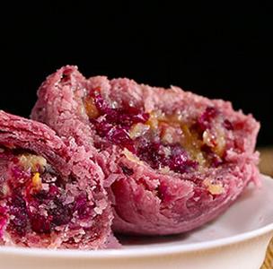 花味道鲜花饼