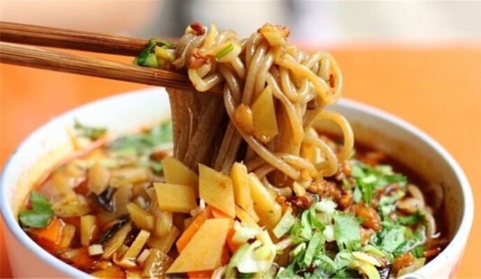 豫郏白龙饸饹面