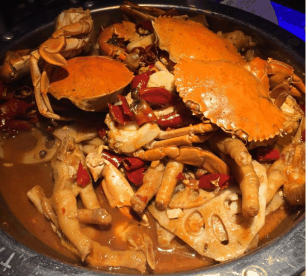探蟹肉蟹煲