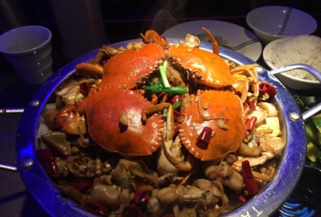 探蟹肉蟹煲
