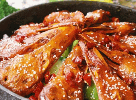 干锅鸭头