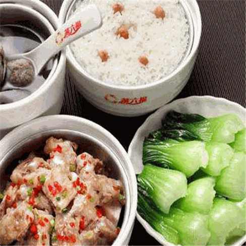 蒸六福快餐