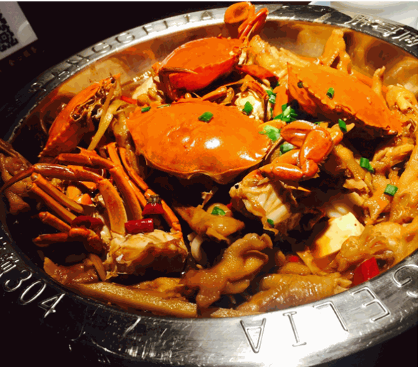 胖嘴肉蟹煲