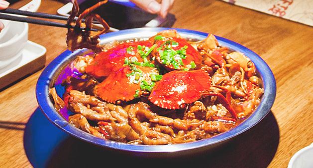 胖大厨牛蛙肉蟹煲