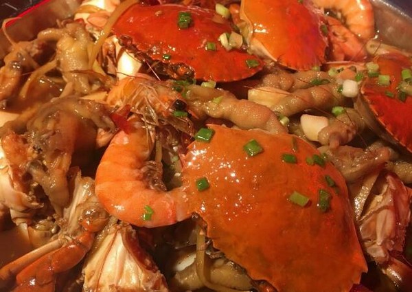 哒蟹肉蟹煲