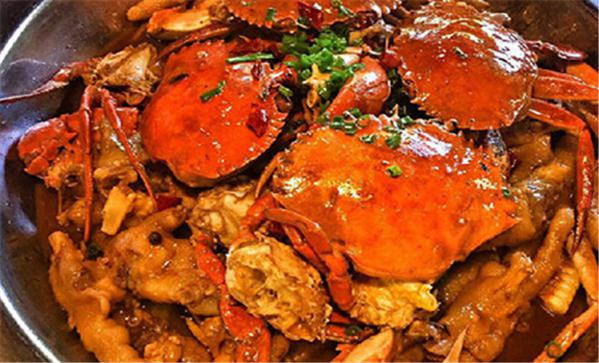 哒蟹肉蟹煲