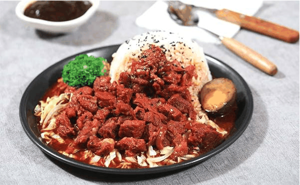 麻辣小鲜辣骨饭