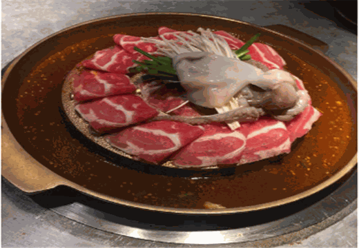 金式章鱼水煎肉