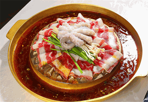 金式章鱼水煎肉