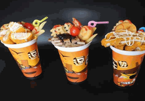 逗牛势牛排杯