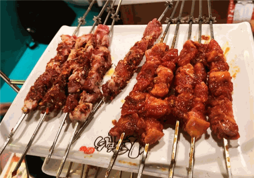 小鲜肉延边烤串