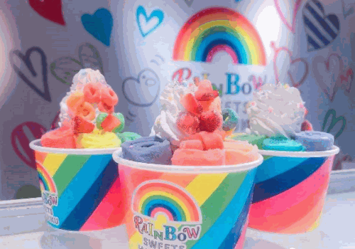 rainbow分子冰淇淋