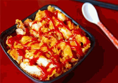 新奥尔良烤肉拌饭